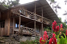 Cabanas Yankuam near Orchideas in southern Ecuador not far from the Peru border - courtesy Cabanas Yankuam and Lindo Ecuador Tours