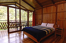 Room at Copalinga Lodge near Podocarpus National Park in southeastern Ecuador - © Laura L Fellows and Exotic Birding tours