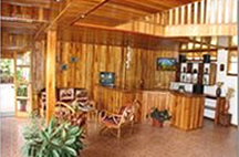 Lobby of De Lucia Inn in Monteverde Costa Rica - Courtesy De Lucia Inn