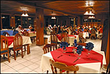 Dining room inside Hotel Heliconia - Courtesy Hotel Heliconia