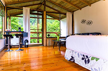 Standard room at Hotel Quelitales near Cachi, Costa Rica