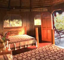 Room at Luna Lodge near Corcovado National Park in Costa Rica