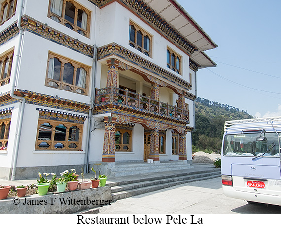 Restaurant below Pele La - © James F Wittenberger and Exotic Birding LLC Restaurant below Pele La - © James F Wittenberger and Exotic Birding LLC