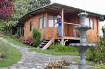 Cabanas San Isidro in the eastern Andes of Ecuador - courtesy Cabanas San Isidro