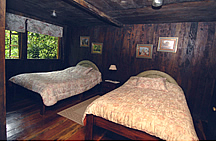 Room at Hosteria Septimo Paraiso near Mindo in the western Andes of Ecuador - © Laura L Fellows and Exotic Birding tours