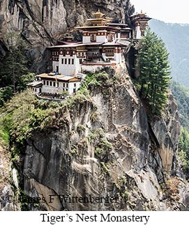 Tiger's Nest Monastery - © James F Wittenberger and Exotic Birding LLC