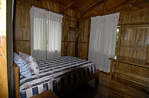 Room at Umbrellabird Lodge in Buenaventura Reserve in southern Ecuador - © Laura L Fellows and Exotic Birding tours