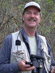 Charlie Vogt - expert birding guide for Exotic Birding tours